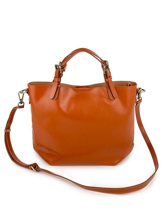 천연소가죽 워싱 무드 쇼핑 토트백