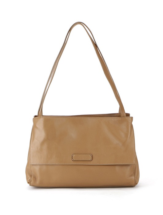 프리미엄 양가죽 투포켓 로니 숄더백