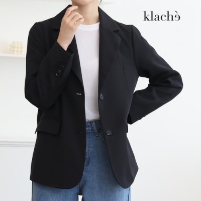 KLACHE 베이직무드버튼자켓_CK2FJK043A