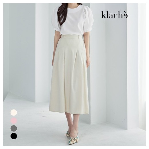 클라셰 아멜플레어스커트_B4M0463